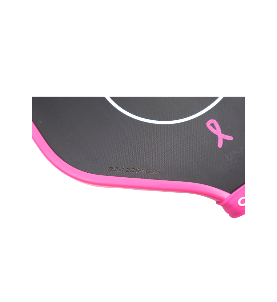 Addict Infinity 8 Pink Fight Pickleball Paddle (Black)