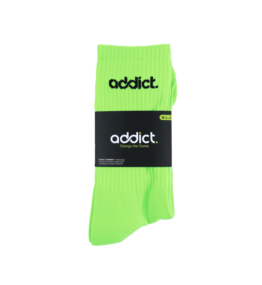 Addict Pickleball Crew Socks | Court Comfort +