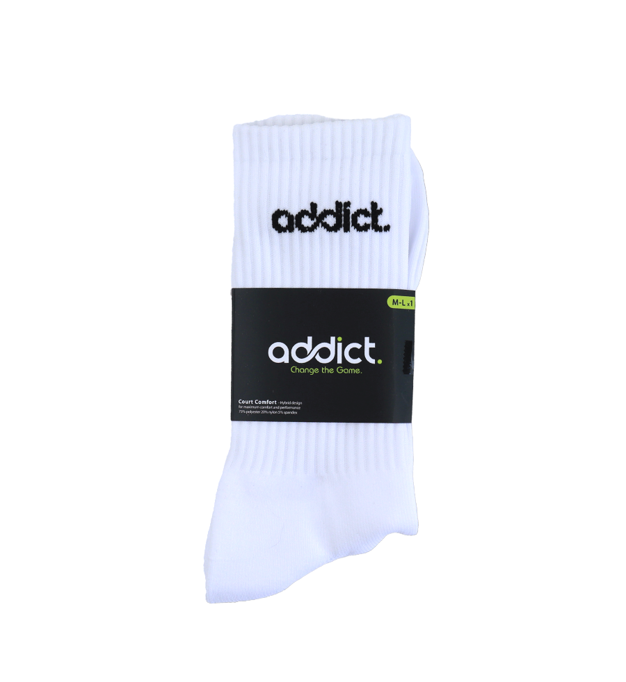 Addict Pickleball Crew Socks | Court Comfort +