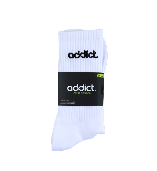 Addict Pickleball Crew Socks | Court Comfort +