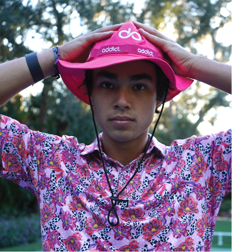 Addict Pink Fight Bucket Hat | Cici