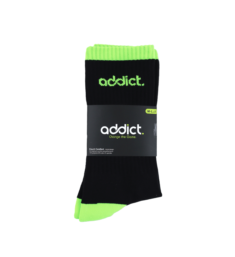 Addict Pickleball Crew Socks | Court Comfort +