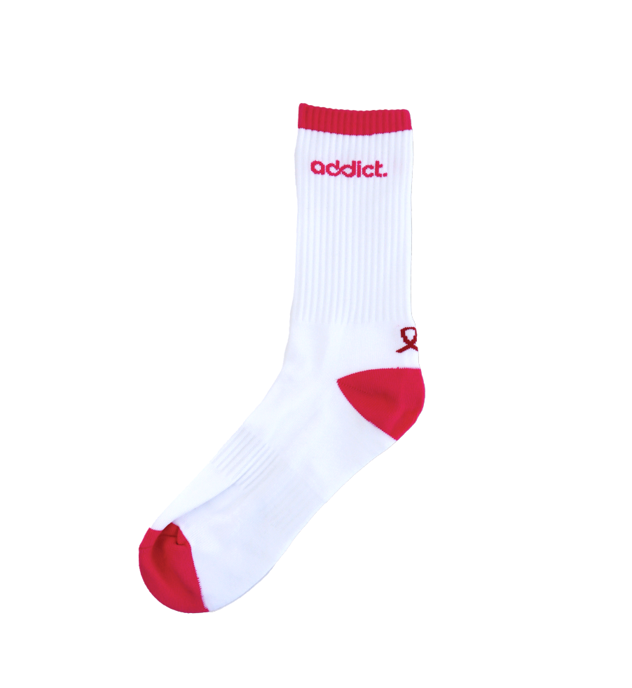 Addict Pickleball Crew Socks | Court Comfort +