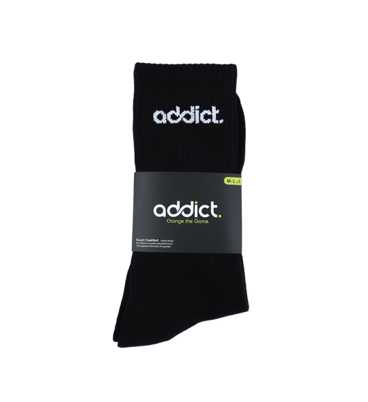 Addict Pickleball Crew Socks | Court Comfort +